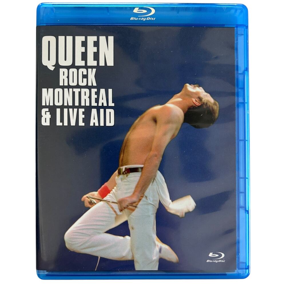 Queen Rock Montreal & Live Aid Blu-ray Like New Sealed Case Disc Never Removed